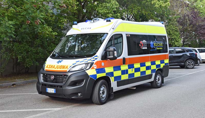 Una nuova ambulanza per le attività di trasporto sanitario